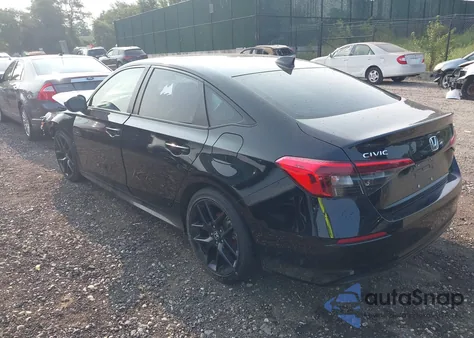 2022 Honda Civic Sport z USA, uszkodzony, nr VIN 2HGFE2F59NH577852